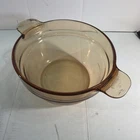 Corning Pyrex Vision Amber Cookware Glass V-20-B Double Broiler Insert Used. Price: $12.00.