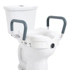 Vevor 5" Raised Toilet Seat W/ Handles Adjustable Width 350LB New. Price: $57.89.