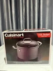 Cuisinart Chefs Classic Nonstick Hard Anodized 6 Qt Stockpot Glass Cover New. Price: $75.00.