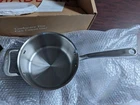Made 4-QT. Stainless Clad Saucepan , Steel Hardware New. Price: $150.00.