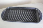 Creuset Cast Iron Extra Large Double Burner Grill Pan Used. Price: $83.99.