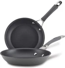 Radiance Hard Anodized Nonstick Frying Pan Set - 8.5" & 10" Gray New. Price: $74.99.