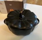 Staub Matte Black 0.75-QT Ceramic Pumpkin Cocotte 5.7 0.75QT New. Price: $39.99.