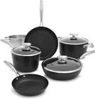 Scanpan Pro Iq 9-PIECE Nonstick Cookware Set Induction Oven Dishwasher Safe New. Price: $369.00.