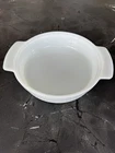 Vintage Fire Anchor Hocking 1429 Pie/casserole Dish. Round Qt. Ribbed Used. Price: $15.00.