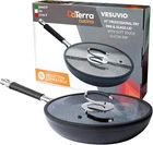 11" Nonstick Ceramic Frying Pan With Lid - Durable & Stylish, Made Italy New. Price: $182.99.