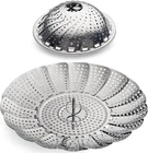 Sunsella Vegetable Steamer - 5.3" To 9.3" 100% Stainless Steel New. Price: $15.99.