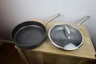 Ninja Foodi Neverstick Hard Anodized 10.25" Frying Pan Skillet & 3 Quart New. Price: $75.00.
