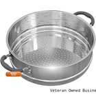 Sunhouse 18/10 Stainless Steel Steamer Insert Pans Stackable New. Price: $32.17.