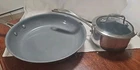J.a. Henckels Zwilling Non-stick Qt Sauce Pan W/glass Lid & Skillet 10.5" Used. Price: $43.00.