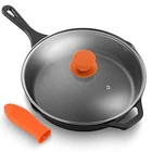 Nutrichef NCCI12 12" Pre-seasoned Cast Iron Oven Safe Kitchen Pan New. Price: $57.99.