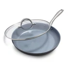 Greenpan Lima Hard Anodized 12" Frying Skillet With Lid, Ceramic Nonstick... New. Price: $137.48.