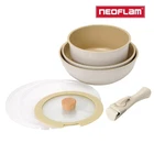Open Box, Neoflam Fika Midas 7PC Nonstick Induction Pot With Lid Pan Set New. Price: $79.99.