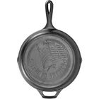 Lodge Pre-seasoned Cast Iron Skillet, 10.25 Inch Diameter, American Flag Design New. Price: $44.98.