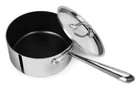 All-clad 4203 Tri-ply Stainless-steel Nonstick 3-QT Sauce Pan With Lid New. Price: $79.99.