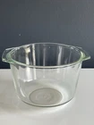 Vintage Pyrex 683 Clear Glass 2 Qt Round Casserole Dish No Lid Usa Ovenware Used. Price: $24.99.