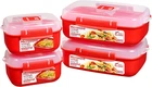 Sistema Microwave Food Storage Containers With Steam Release Vent, Dishwasher Sa New. Price: $23.95.
