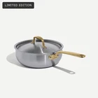 Made 3QT Stainless Steel Saucier W/ Lid Limited Edition Antique Brass New. Price: $135.00.
