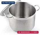 Cooks Standard Stainless Steel 20 Qt, With Lid, Professional New. Price: $173.53.
