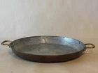 Williams Sonoma Copper Paella Pan 16" Round Made In France Used. Price: $189.00.