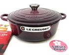 Le Creuset Cocotte Japonaise Sukiyaki Cast Iron Pot 24CM Fig Silver Knob Jpn New. Price: $378.80.
