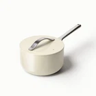 Caraway Home 3QT Sauce Pan With Lid Cream New. Price: $80.99.