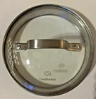 Calphalon 7.25 Replacement Strainer Lid Only For Pot Pan Glass Stainless Steel Used. Price: $12.99.