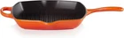 Creuset Signature Square Grill Skillet 10.25 Flame New/damaged Box. Price: $127.49.