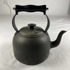 Vtg Calphalon Anodized Tea Pot Kettle 2 Quart Dark Gray Usa Made In Ireland Used. Price: $39.99.