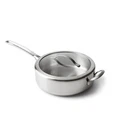 Greenpan X Food 52 Five-two Essentials, Tri-ply Stainless Steel 4QT Pan, Silver New. Price: $144.33.