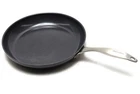 Greenpan Black Ceramic Nonstick 12" Frying Pan, Used. Price: $39.95.