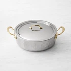 Mauviel M'elite B Hammered Stainless-steel Rondeau, 6-QT, Ships Free From Us New. Price: $489.99.