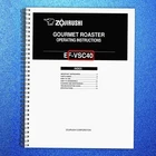 Zojirushi EF-VSC40 Gourmet Roaster Operating Instructions Manual Coil Bound Brand. Price: $14.11.