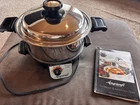 Nib Kitchen Americraft 4 Qt Dtch Oven Stainless Elec Slow Cooker Base Lid New. Price: $150.00.