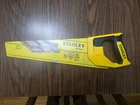 Stanley Trade Cut 15 In. Hand Saw With Precision Teeth New. Price: $15.99.