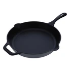Victoria 12-INCH Skillet, Pre-seasoned Cast-iron Frying Pan With Long New. Price: $46.88.