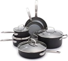 Greenpan Chatham 10PC Hard Anodized Ceramic Nonstick Cookware Pfas-free New. Price: $228.99.