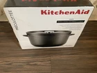 Kitchenaid 6-QT. Seasoned Cast-iron Dutch Oven / Casserole New. Price: $75.00.