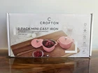 Crofton 2 Pack Mini Cast Iron Pink Heart Shape Casserole With Lid 13 Oz New. Price: $49.99.
