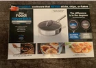 Ninja Foodi Neverstick Stainless 3 Quart Saut Pan With Glass Lid New. Price: $54.99.