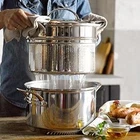 Signature Stainless-steel Rapid Boil Multipot, 8-QT. New. Price: $464.92.