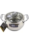 David Burke Splendor Series Stock Pot With Glass Lid 2-QT Cookware New Kitchen. Price: $44.90.