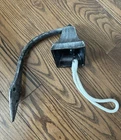 Upstreet Cast Iron Wall Mount Dinner Bell Taupe/silver With Bracket New. Price: $13.81.