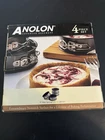 Anolon 4-PIECE 9" Round Black Non-stick Springform Pan Set Dishwasher Safe New. Price: $10.00.