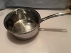 Viking Fabulous 3 Ply Heavy Qyality Stainless Steel Qt Covered Sauce Pan New. Price: $110.00.