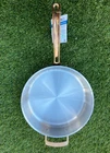 Viking Cookware 5.25 Qt Quart 4.9 Liter Saut Pan Copper & Stainless Steel New. Price: $79.99.