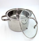 Tools Of The Trade Stainless Steel 4 Qt. Soup Pot, Lid & Steamer Insert - Unused New. Price: $33.24.