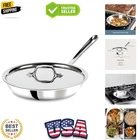 D3 3-PLY Stainless Steel Fry Pan With Lid 10 Inch, Induction Compatible, Oven... New. Price: $232.79.
