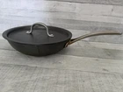 Calphalon D1609 2 Qt With Lid Non-stick Hard-anodized Aluminum Used. Price: $19.99.