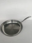 Cuisinart MCP22-24N 10 Stainless Steel Skillet Fry Pan Induction Ready Used. Price: $24.95.